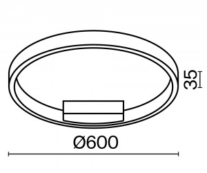 Потолочный светильник Maytoni MOD058CL-L35WK