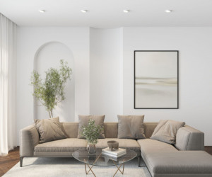 DK2091-WH Встраиваемый светильник FLAT, IP 20, до 15 Вт, GX53, LED, белый, алюминий