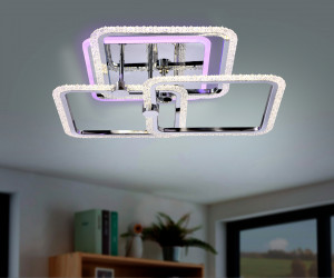 FA536/3 CH хром 118W 510*510*150 (ПДУ РАДИО 2.4G)