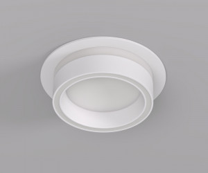 DK2100-WH Встраиваемый светильник NIKO, IP 20, до 15 Вт, GX53, LED, белый, акрил, алюминий