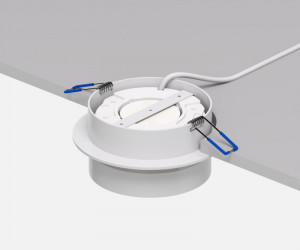 DK2100-WH Встраиваемый светильник NIKO, IP 20, до 15 Вт, GX53, LED, белый, акрил, алюминий