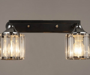 ВР-N3987/2 BK+CR (10) светильник настенный [01098066]