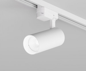 DK6452-WH Трековый светильник SOLID KOPER, 135мм, d60, 220V, LED 4000K, 15W, IP20, белый, алюминий