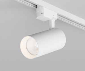 DK6453-WH Трековый светильник SOLID KOPER, 145мм, d70, 220V, LED 3000K, 24W, IP20, белый, алюминий