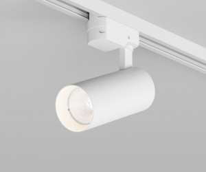 DK6451-WH Трековый светильник SOLID KOPER, 135мм, d60, 220V, LED 3000K, 15W, IP20, белый, алюминий