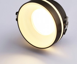 TN3306 BK/FR черный/белый матовый MR16 GU5.3 D80*43