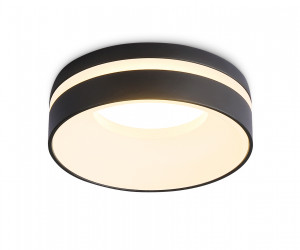 TN3306 BK/FR черный/белый матовый MR16 GU5.3 D80*43