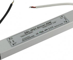 Драйвер (LED) IP67-40W для LED ленты (SBL-IP67-Driver-40W)