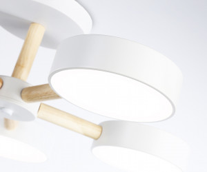 FL4825/5 WH белый 3000K-6400K 65W D580*160 (ПДУ ИК)