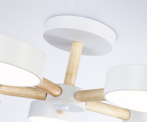 FL4825/5 WH белый 3000K-6400K 65W D580*160 (ПДУ ИК)