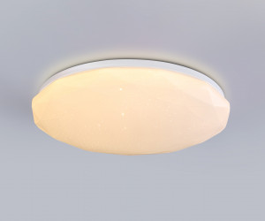 FZ417 WH белый IP20 46W 3000K-6500K+RGB D380*60 (ПДУ ИК)