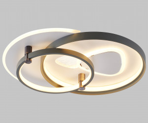 FL5051 WH/GR белый/серый 105W 3000K-6400K 480*480*100 (ПДУ РАДИО 2.4G)