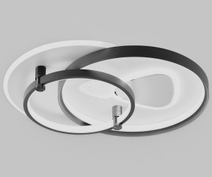 FL5051 WH/GR белый/серый 105W 3000K-6400K 480*480*100 (ПДУ РАДИО 2.4G)