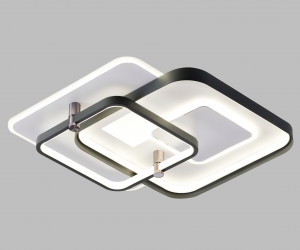 FL5055 WH/GR белый/серый 134W 3000K-6400K 480*480*100 (ПДУ РАДИО 2.4G)