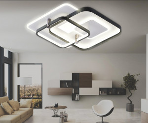 FL5055 WH/GR белый/серый 134W 3000K-6400K 480*480*100 (ПДУ РАДИО 2.4G)