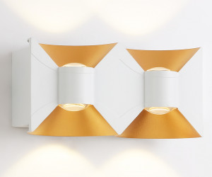 ST4475/4 WH/GD белый/золото LED 4200K 11W IP54 180*90*55