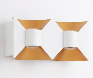 ST4475/4 WH/GD белый/золото LED 4200K 11W IP54 180*90*55