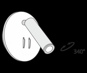 Настенный светильник (бра) Technical C176-WL-01-6W-B