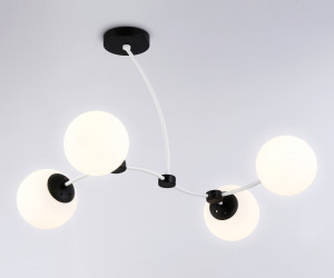 TR2542/4 WH/BK белый/черный E27/4 max 60W 700*450*450