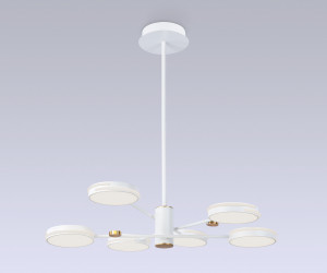 FL51635/6 WH/GD белый/золото 3000K/4200K/6400K 50W D800*780 (Без ПДУ)