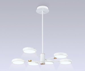 FL51635/6 WH/GD белый/золото 3000K/4200K/6400K 50W D800*780 (Без ПДУ)