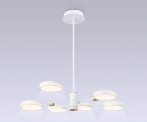 FL51635/6 WH/GD белый/золото 3000K/4200K/6400K 50W D800*780 (Без ПДУ)