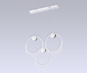 FL10595/3 WH/CH белый/хром 4200K 34W 630*20*1200 (Без ПДУ)