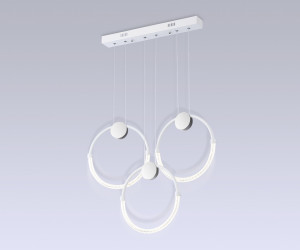 FL10595/3 WH/CH белый/хром 4200K 34W 630*20*1200 (Без ПДУ)