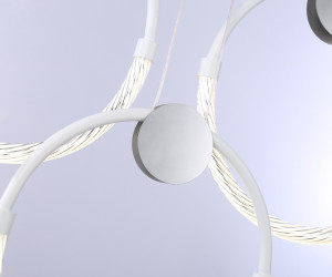 FL10595/3 WH/CH белый/хром 4200K 34W 630*20*1200 (Без ПДУ)