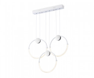 FL10595/3 WH/CH белый/хром 4200K 34W 630*20*1200 (Без ПДУ)