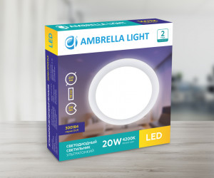 DLR 15W 6400K 185-250V (150W) (D200mm/A176mm)