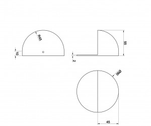 Настенный светильник (бра) Outdoor O033WL-L7B3K