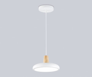 FL4838 WH/WD белый/дерево 24W 3000-6000K D200*800 (без ПДУ)