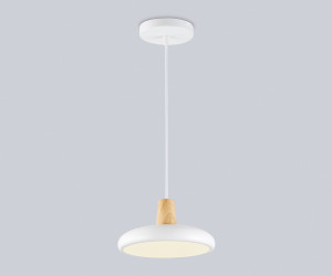 FL4838 WH/WD белый/дерево 24W 3000-6000K D200*800 (без ПДУ)