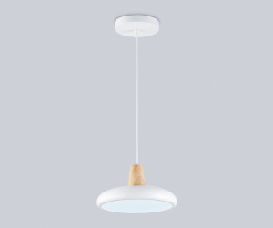 FL4838 WH/WD белый/дерево 24W 3000-6000K D200*800 (без ПДУ)