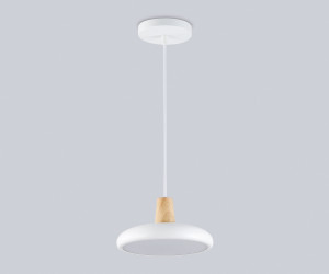 FL4838 WH/WD белый/дерево 24W 3000-6000K D200*800 (без ПДУ)