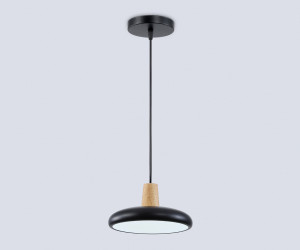 FL4839 BK/WD черный/дерево 24W 3000-6000K D200*800 (без ПДУ)