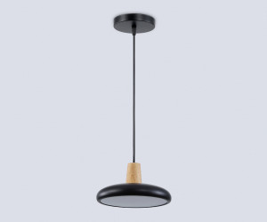 FL4839 BK/WD черный/дерево 24W 3000-6000K D200*800 (без ПДУ)