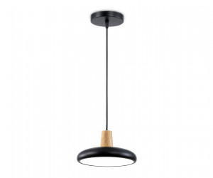 FL4839 BK/WD черный/дерево 24W 3000-6000K D200*800 (без ПДУ)