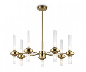 LH55360/14 BS/CL латунь/прозрачный G9/14 max 30W D750*690