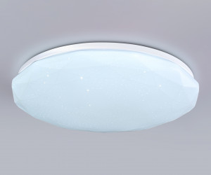 FZ418 WH белый IP20 66W 3000K-6500K+RGB D480*65 (ПДУ ИК)