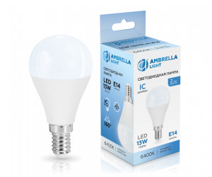 451316 LED P45 13W IC E14 6400K 175-265V