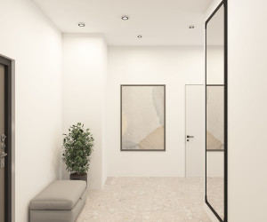 DK2440-WB Встраиваемый светильник DUAL 5+5 Вт, LED 4000K, IP 20, d90mm, белый/черный, алюминий/акрил