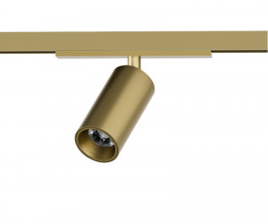 DK5740-SB Светильник для трека SHINE SPOT со светодиодом, D35*H70, 48V DC, 6W, RA?90, 3000K, IP20, сатинированная латунь, алюминий