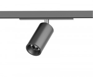 DK5740-DN Светильник для трека SHINE SPOT со светодиодом, D35*H70, 48V DC, 6W, RA?90, 3000K, IP20, темный никель, алюминий