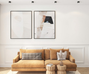 DK2601-BK Светильник накладной LUND, IP 20, до 15 Вт, GX53, LED, черный, алюминий