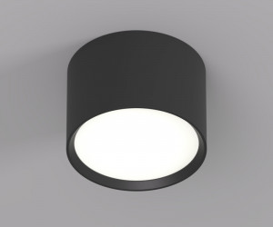 DK2601-BK Светильник накладной LUND, IP 20, до 15 Вт, GX53, LED, черный, алюминий