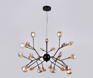 TR3013/27 DCF/TI темный кофе/янтарь G4/27 max 20W D750*650