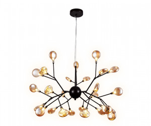 TR3013/27 DCF/TI темный кофе/янтарь G4/27 max 20W D750*650