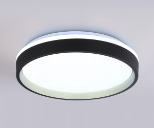 FZ604 BK/GD черный/золото IP20 46W 3000K-6500K+RGB D390*80 (ПДУ ИК)